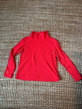 Dudley Stephens Red Turtleneck Sweater